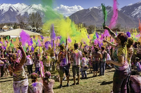 Festival of colors in Azerbaijan